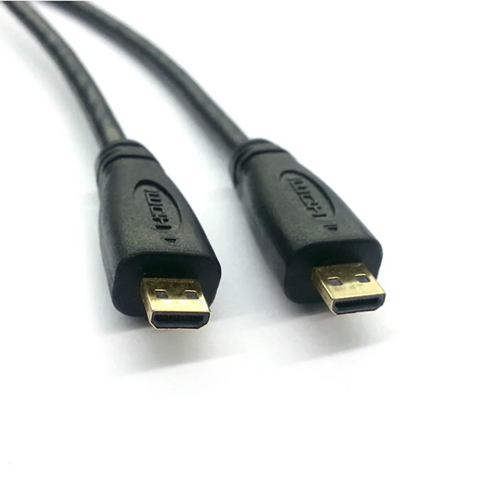Cable macho Compatible con Micro HDMI a macho Compatible con Micro HDMI para SamSung MOTO HTC DC DV 30cm 50cm 100cm