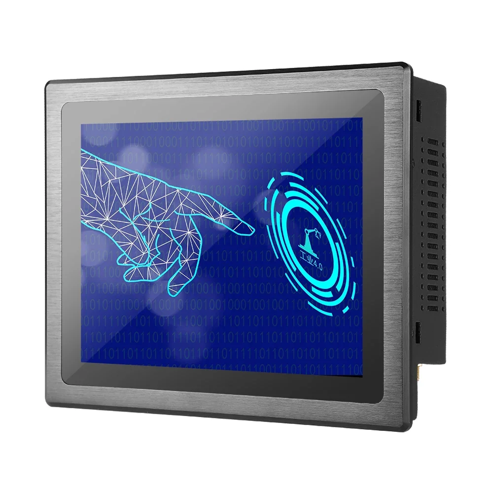 Bestview 8 inch Industrial Touch Panel PC Embedded Industrial All in one PC Fanless J1900 core i3 i5 i7 IP65 Industrial Touch PC