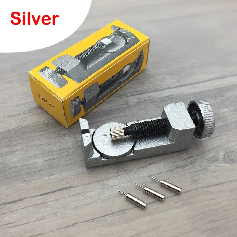 Imagem -05 - Spring Bar Conjunto para Relojoeiros Ver Band Strap Link Pin Remover Repair Tool Kit Extra Pins Substituição Pack de 3