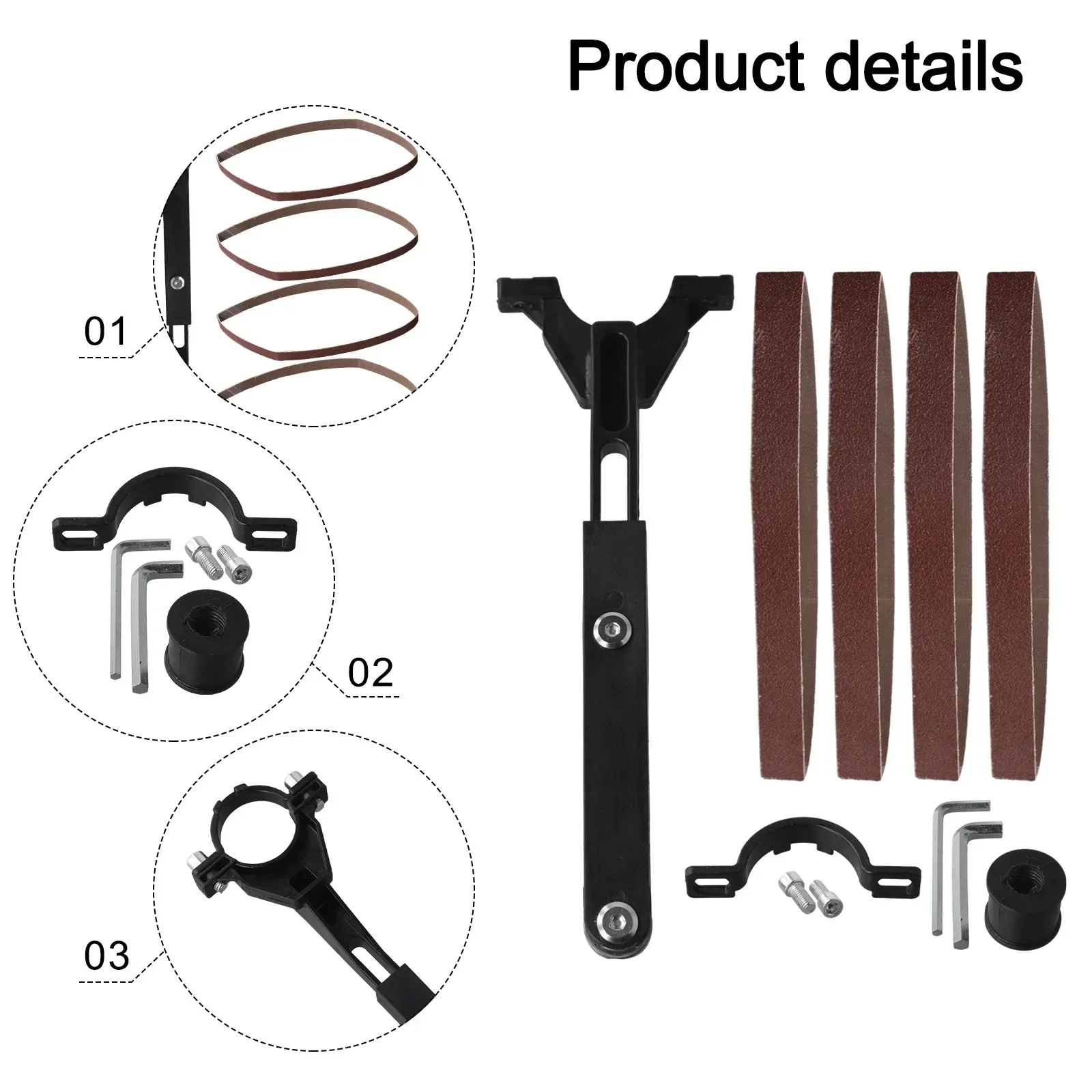

Hand Angle Grinder Converter To Belt Sander Machine With Sand Belt Grinder Refitting Belt Sander For 100mm 125mm Angle Grinder
