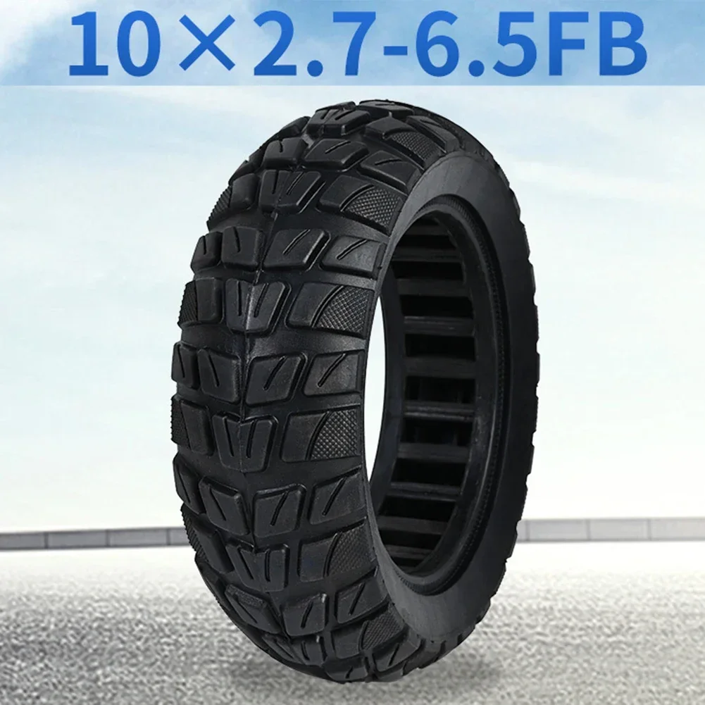 10x2.7-6.5FB Scooter Tire Wear-resistant Rubber Thickened Pattern Anti-skid Tire Scooter Parts & Accessories