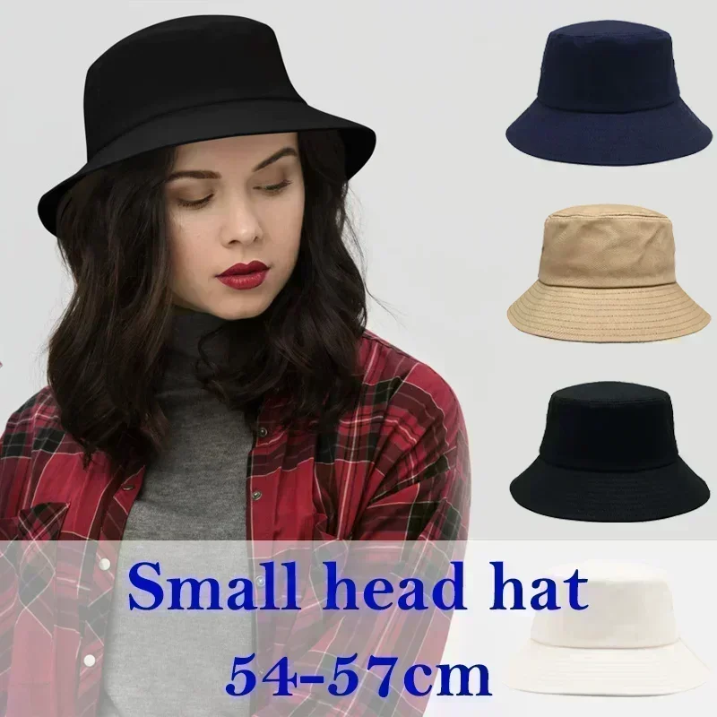 Big Head Plus Bucket Hat for Men 60-63cm Large Size Summer Fisherman Cap Cotton UPF50+ Outdoor Sun Hat Woman 54-57cm Panama