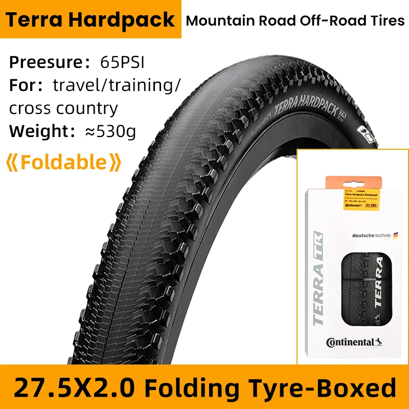 Continental MTBタイヤ29 27.5 Terra Hardpack ShieldWall 防護壁貫通