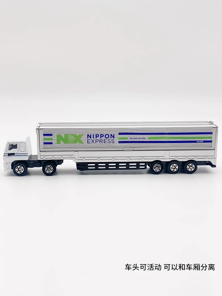 TAKARA TOMY alloy die cast model length No. 135 NX Japanese general purpose transport truck, children's collection gift pieces.