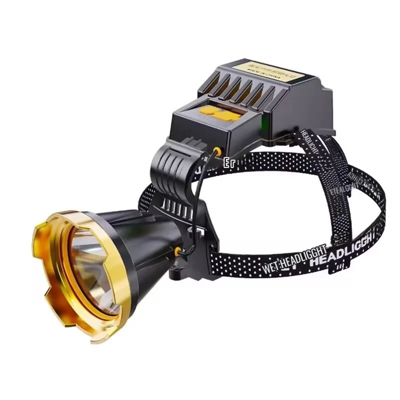 Multifunctional strong light outdoor headwear sensor headlamp super bright range mining light