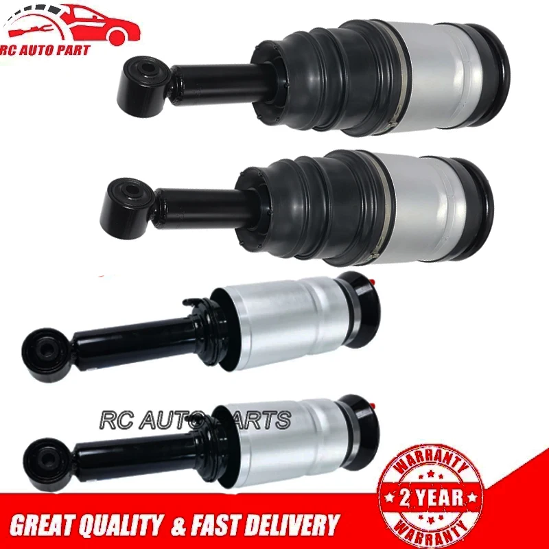 4 sztuk przednie tylne pneumatyczny amortyzator wstrząsów Strut dla LR3 LR4 Discovery 3 4 Range Rover Sport nowy RNB501220 RNB501180 LR013930 LR014194 LR018398