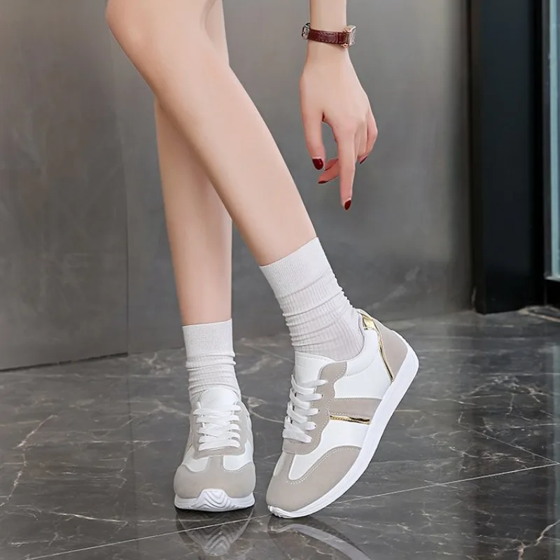 

Women Sneakers Platform Patchwork Casual Sport Shoes Ladies Outdoor Running Vulcanized Shoes Tenis Feminino Plus Size 41