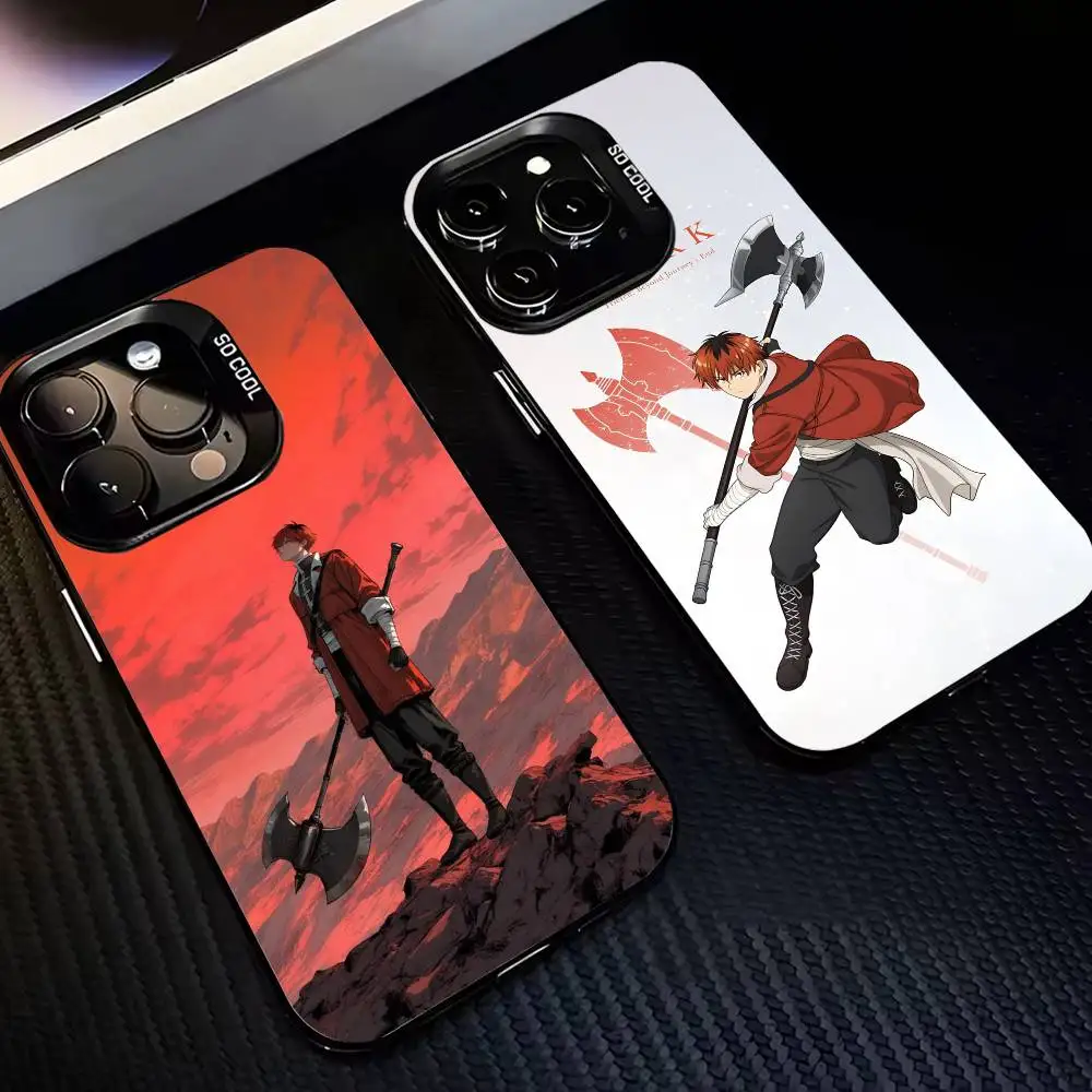 

Sousou No F-Frieren S-Stark-es Phone Case For iPhone 17,16,15,14,13,12,11 Plus,Pro Max,XS,Colorful Silver Phone case Funda Cover