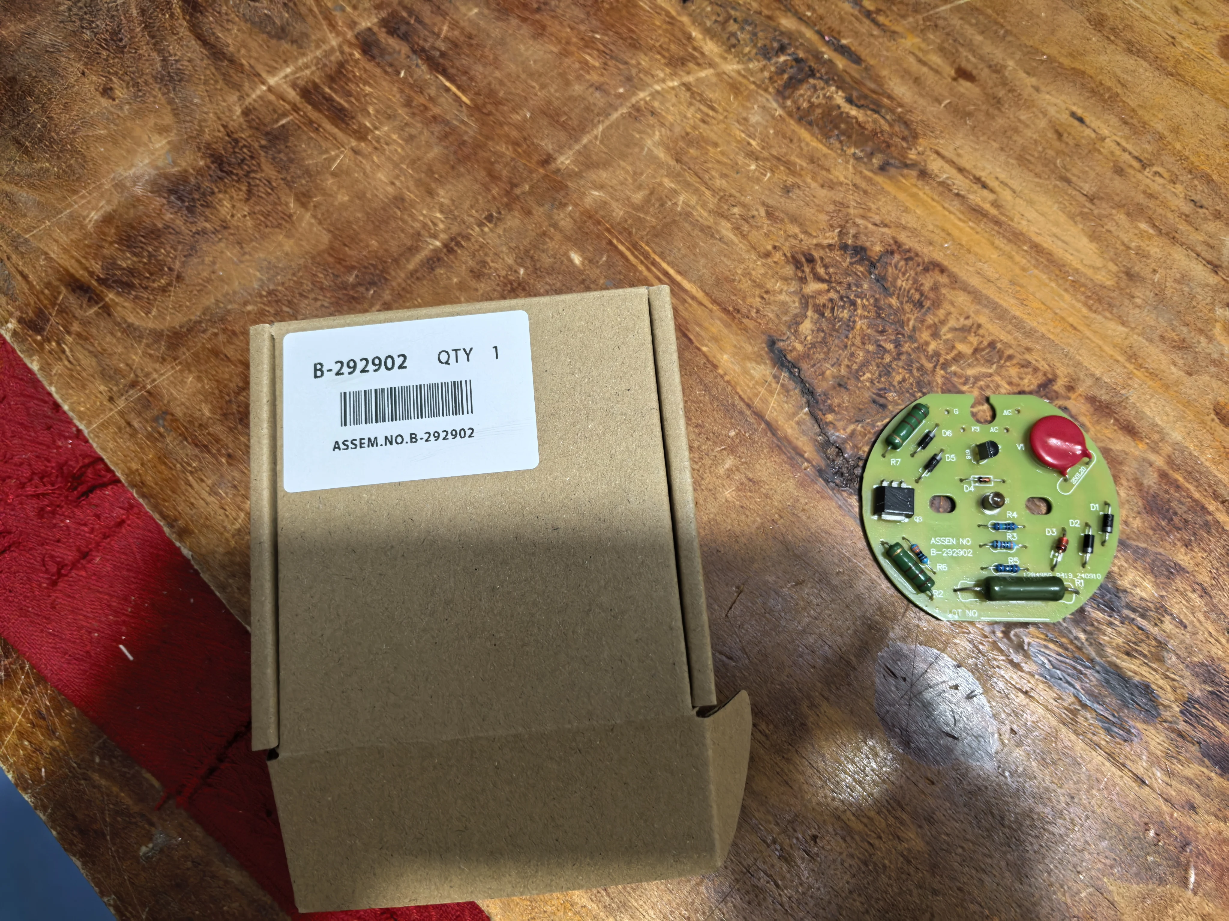 B-292902   B292902  PCB Assy Replace Kohler Generator Rectifier Diode Light-Emitting Assembly Motherboard
