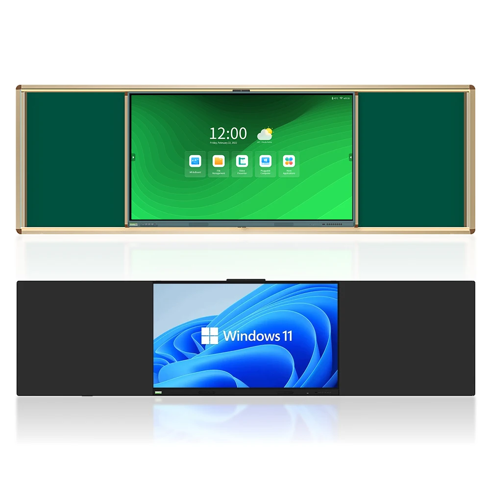 Push Pull Pizarra Tamanho Grande Escrita Pizarras Interativas Inteligentes Para Sala de Aula