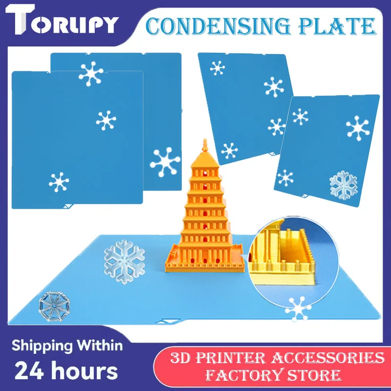 

﻿Kobra S1 Cool Plate-Double Sided 3D Printer Plate Quick Release Strong Adhesion Compatible PLA/PETG​ For 3D Printer Accessory