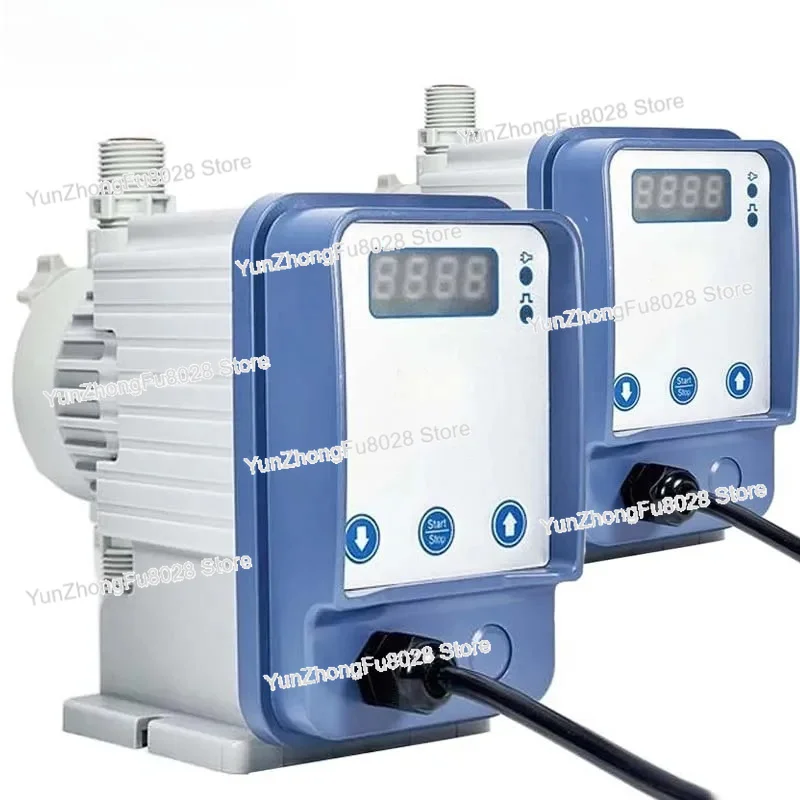 1-20L/H Electromagnetic Diaphragm Metering Pump Acidic Chemical Chlorine Dosing Pump For Water Treatment