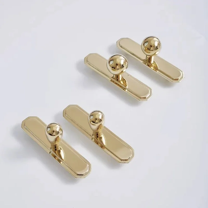 

Глянцевые золотые ручки из цельной латуни с накладкой для ящиков, кухонных шкафов, обувниц, дверей гардеробов, мебельные ручки, ручки для шкафов и ящиков