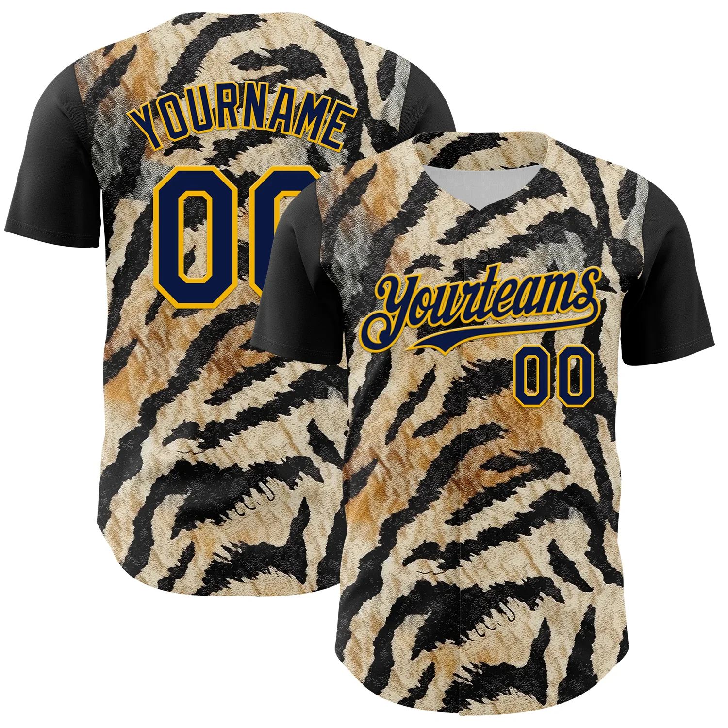 PLstar Cosmos baseball jersey, customizable with name, snake print, leopard print, 3D printed design, hip-hop style.-3
