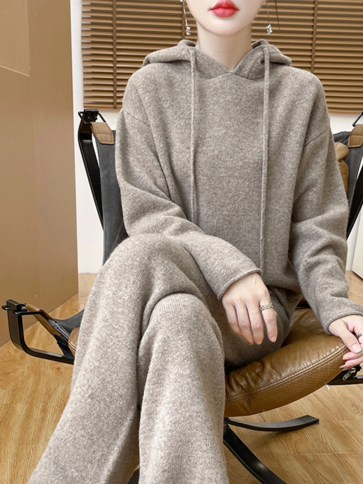 Sonbahar ve kış saf kaşmir tak - Cashmere Sweater Formal incelemesi ve fiyatı