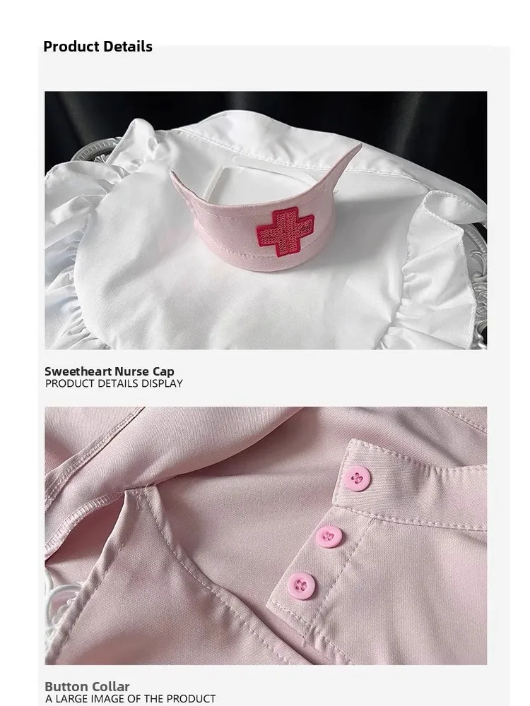 

Sexy Devil Nurse loween Costume Set 2025 New High Waist Polyester ort Sve A-Line Dr Cosplay Clothes Restrained Sle