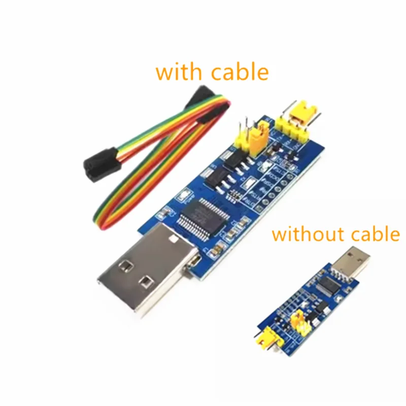 USB to TTL Converter USB to UART Module 5V/3.3V/1.8V FT232RL Code Programmer Downloader Suitable for Industrial Occasions