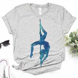 Poledance Tee women harajuku graphic anime t shirt girl manga graphic clothes
