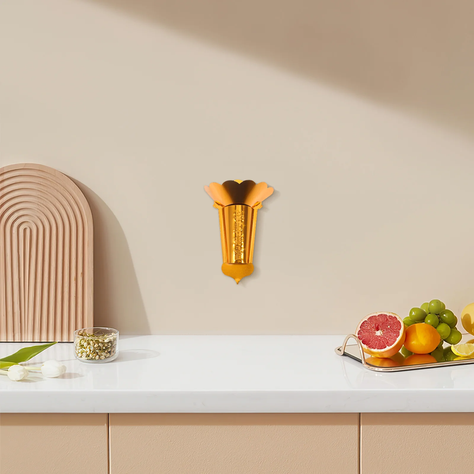 

Alloy Incense Burner Wall Hanging Chinese Zen Ornament 2025 New Year Home Office Worship Space Decor Aromatherapy Meditation