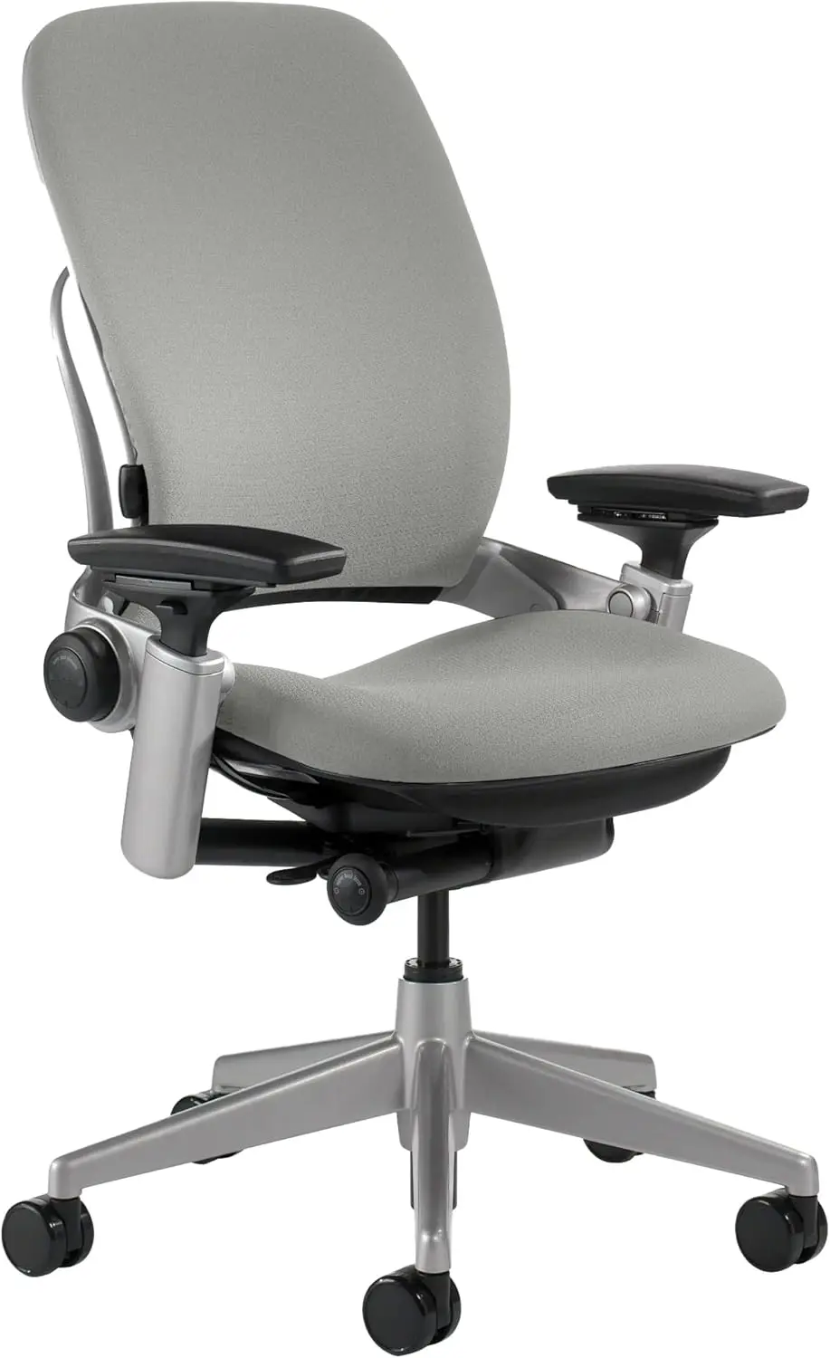 Leap Office Chair  Ergonomic Work Chair with Wheels for Carpet Flooring - Work Chair Supports Unique Body