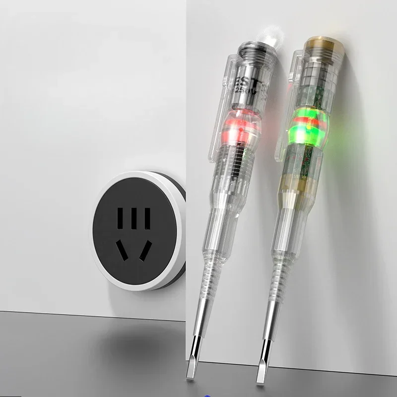 Intelligent Voltage Tester Pen AC Non-contact Induction Test Pencil Voltmeter Power Detector Electrical Screwdriver Indicator