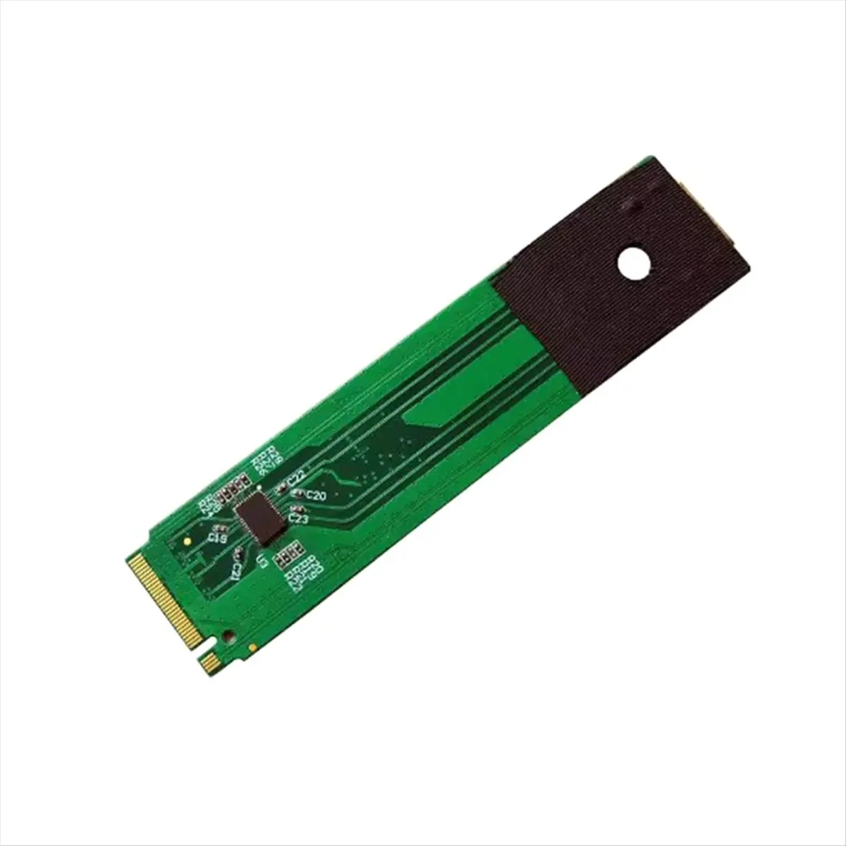 Stable- NVMe M.2 to Oculink SFF Riser Adapter with for Redriver Signal Amplifier Mini PC Laptop to External Conveter