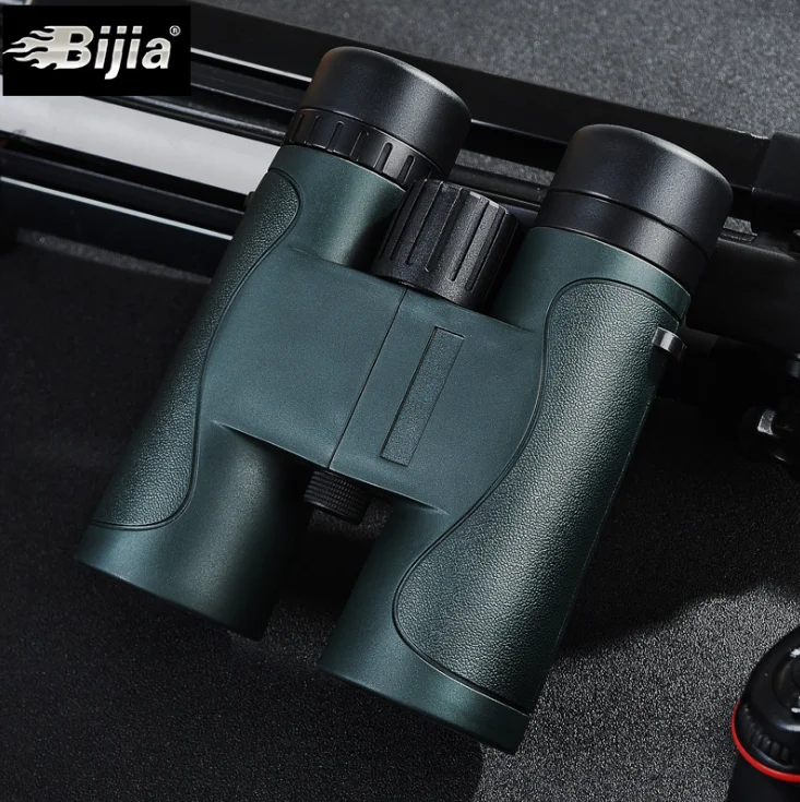 

BIJIA Binoculars 8x42mm Waterproof HD Low Light Night Vision Professional Military Outdoor Telescope BAK4 Roof System Telescope