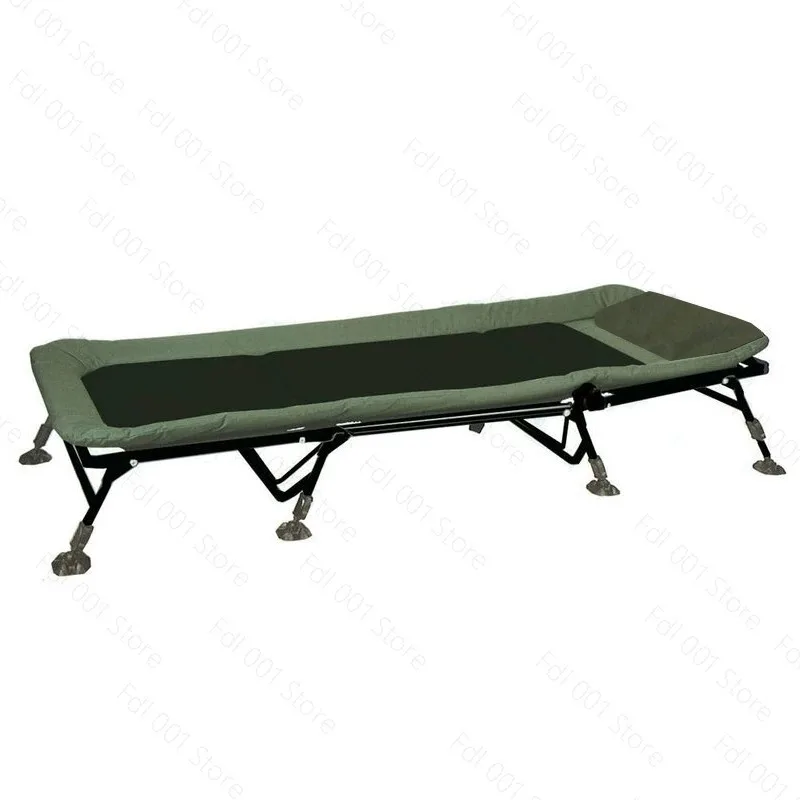European all-terrain folding bed adjustment high and low escort bed oversized lunch break home outdoor bed factory direct sales