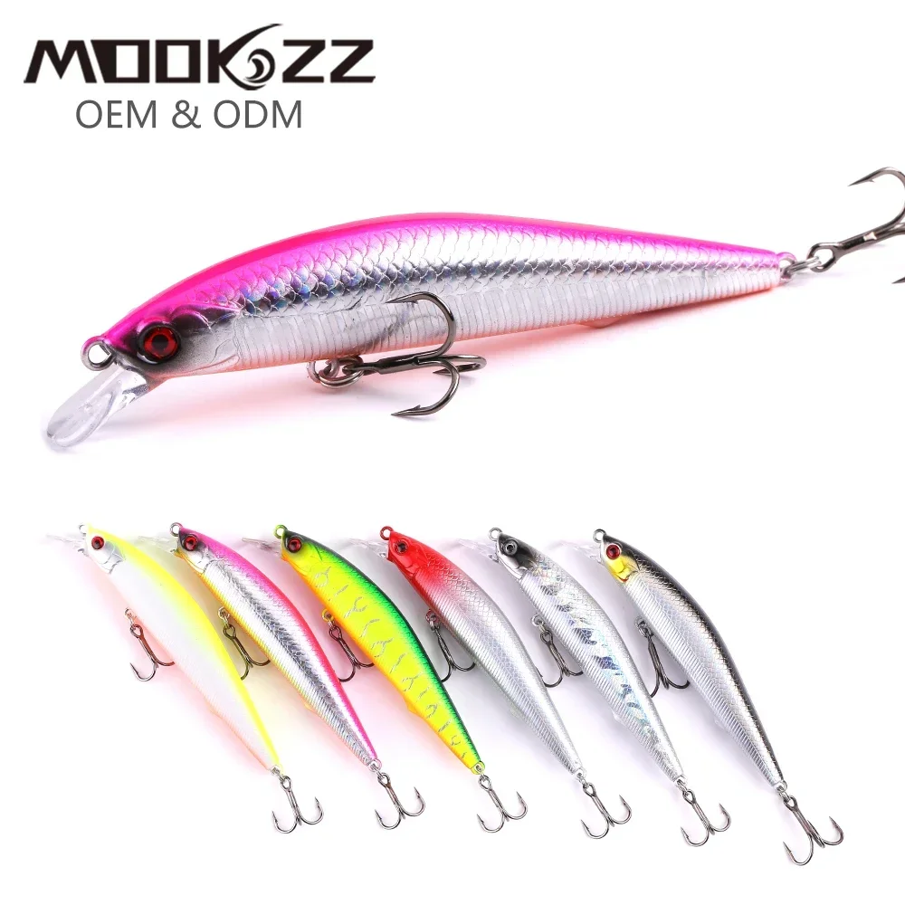 6.5G/9G/11G MOOKZZ For Artificial Fishing Lures Sinking Minnow High Quality Wobblers Baits Suspending Hot Model Crankbaits