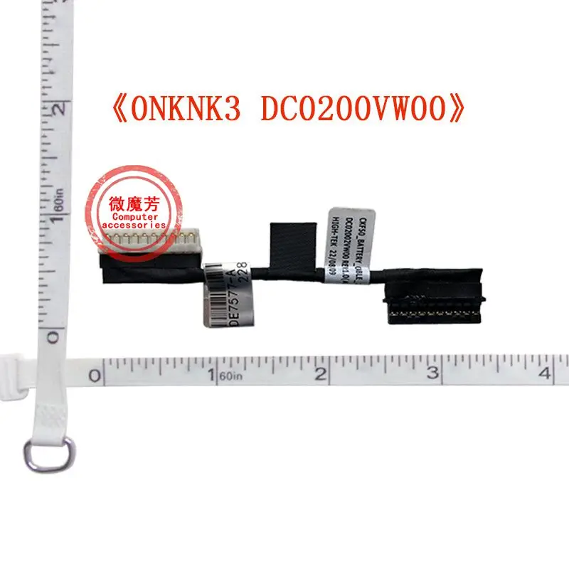 

Новый кабель для аккумулятора для DELL Inspiron G7-7577 7587 7588 Vostro 7570 G5-5587 NKNK3 0NKNK3 DC02002VW00