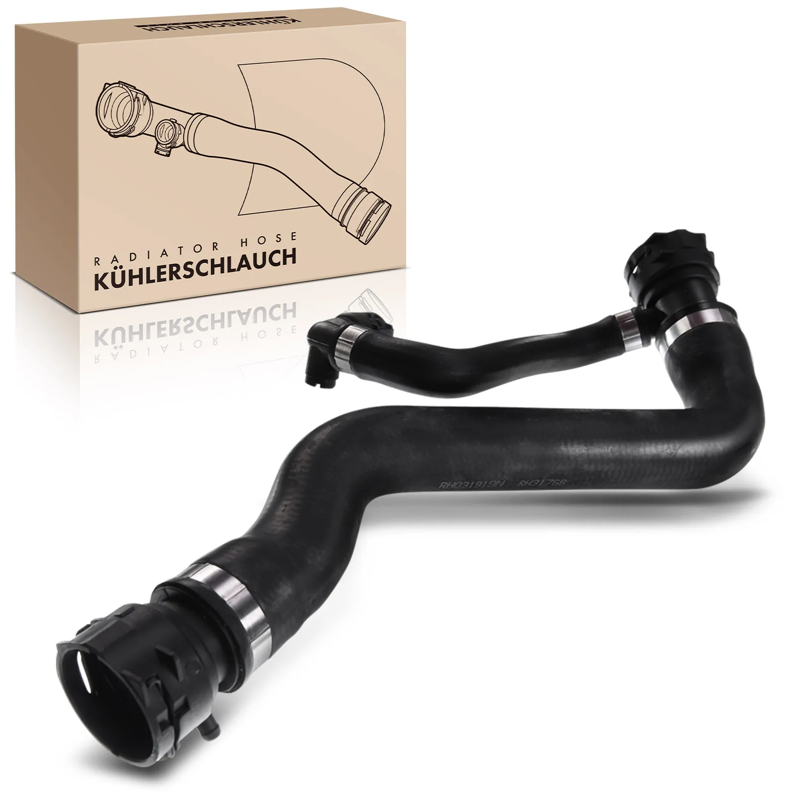 Frankberg 1x Radiatorslang Koelwaterslang Voor BMW E82 E84 E88 E90 E91 E92 E93 17127531768