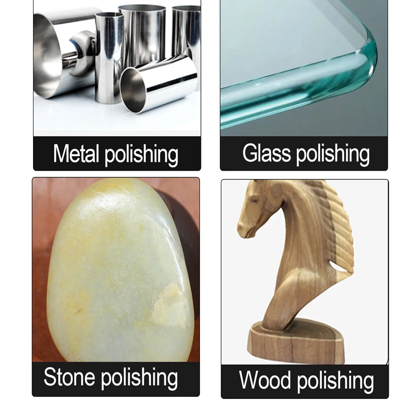 50mm/75mm/100mm Woll poliers cheibe Poliers ch eiben Winkels chleif scheibe Filz poliers cheibe für Metall marmor Glaskeramik – Detail 4