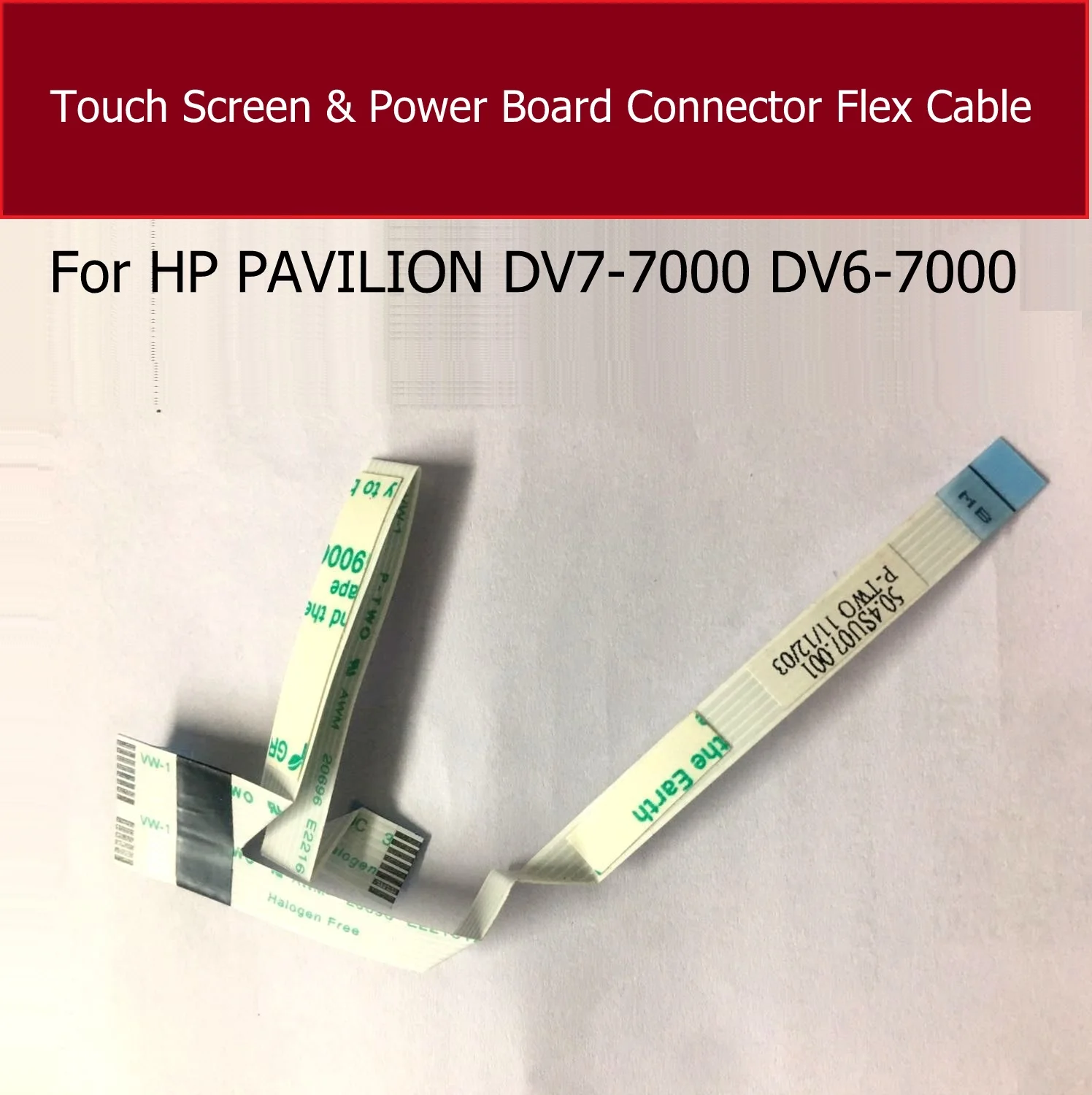 Touch Screen Panel Board Flex Cable For HP Pavilion DV7-7000 DV6-7000 Touch Control Power Board Connector Flex Ribbon Repair