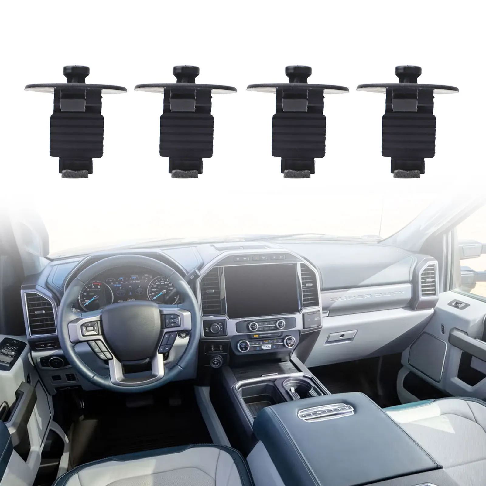 

Direct Replacement Nylon Clip Quality Materials Broken Replacement Practical Use Vehicle Interior Floor Mat Installation