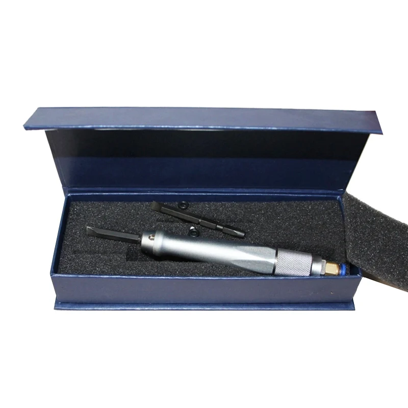Cincel de pala de gas Dental de aire neumático, mini cuchillo raspador de pala de Gas de aire médico, kit de cincel fundido de yeso médico Dental de aire