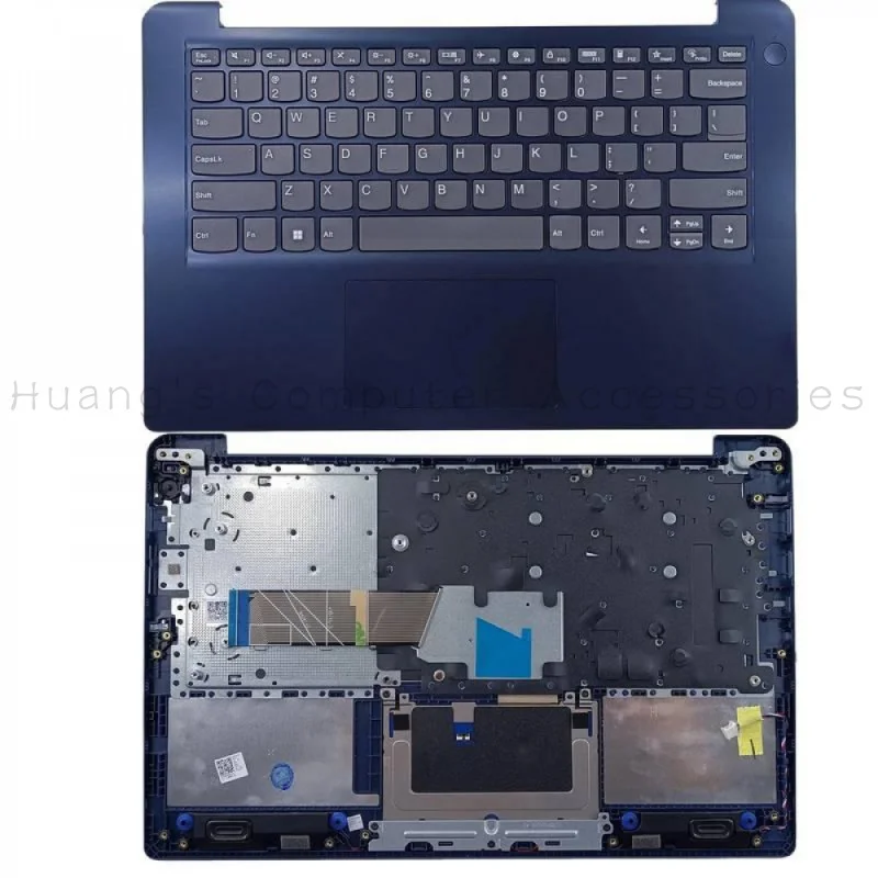 SS+Blue C Cover Keyboard Touchpad Assembly FRU 5CB1J37599 For Lenovo IdeaPad 1 14IGL7 Laptop Replacement Part