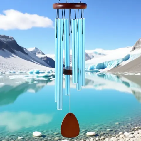 안뜰 금속 바람 차임 홈 야외 분위기 펜던트 클래식 금속 알루미늄 튜브 37 인치 대형 바람 차임 선물 새로운