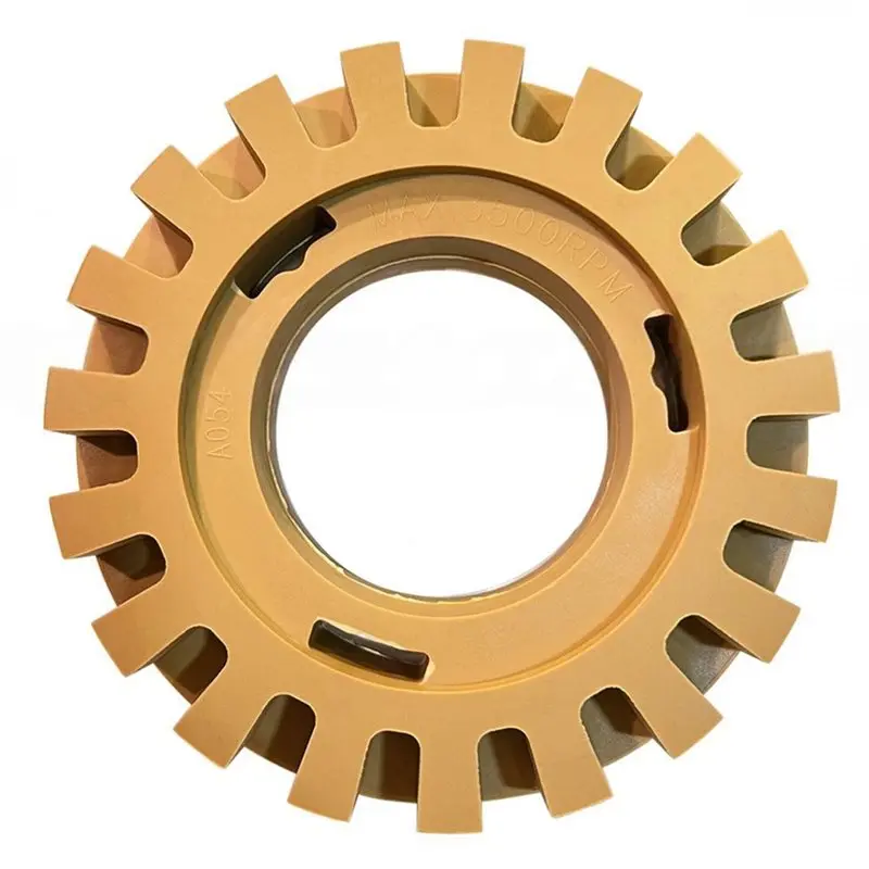 AB66-Adhesive Remover Eraser Wheel Kit With Aluminum Bracket, Hollow Rubber Wheel & Grinding Head
