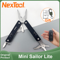 NexTool Mini Sailor Lite Multitool Pliers 9 In 1 Folding Keychanin Tool Portable EDC Outdoor Tools TSA Approved for Travel