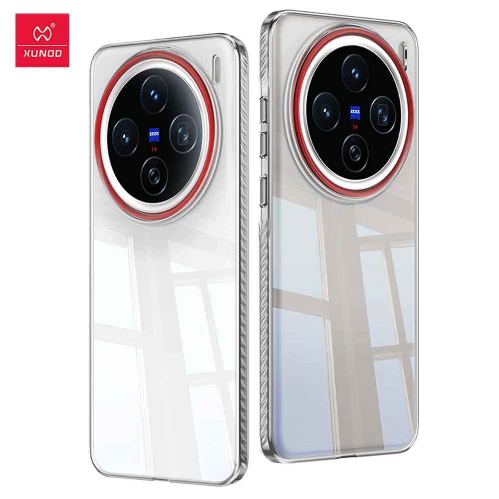 ‌ Xundd Schutzhülle für Vivo X200 Ultra X300 Pro X200 Pro Mini X200S, vergilbungssicher, PC-klare, ultraklare, kratzfeste Abdeckung