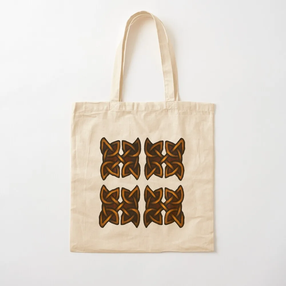 Green and Gold Celtic Knot Tote Bag Candy bags hand bag ladies Big bag