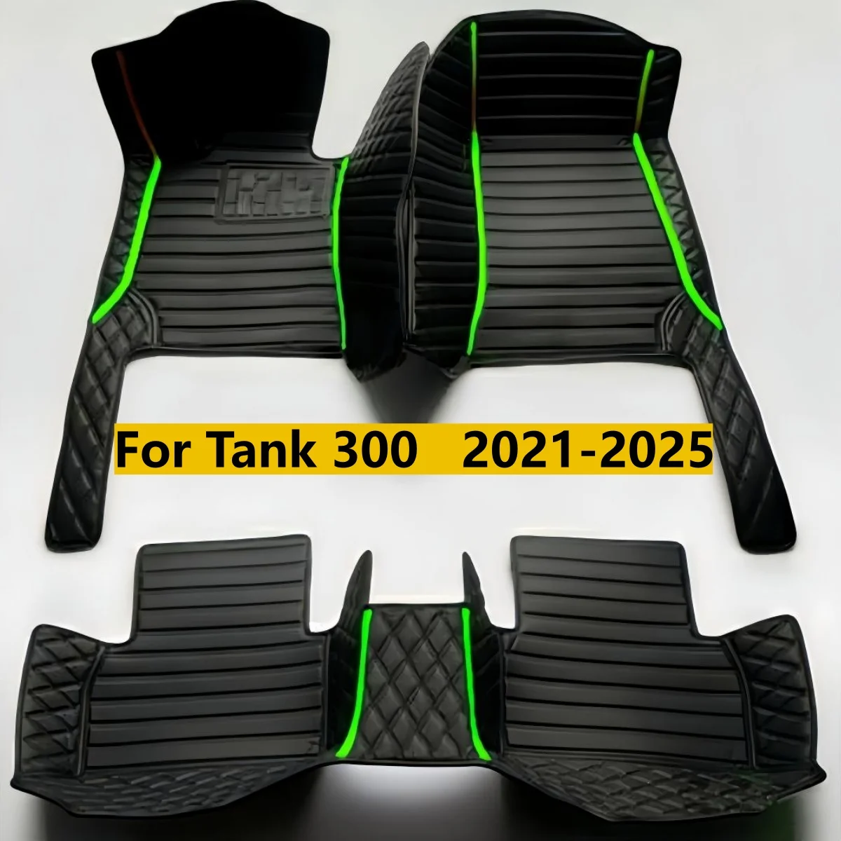 

Car Floor Mats For Tank 300 2021 2022 2023 2024 2025 Custom Auto Foot Pads Automobile Carpet Cover Interior Accessories
