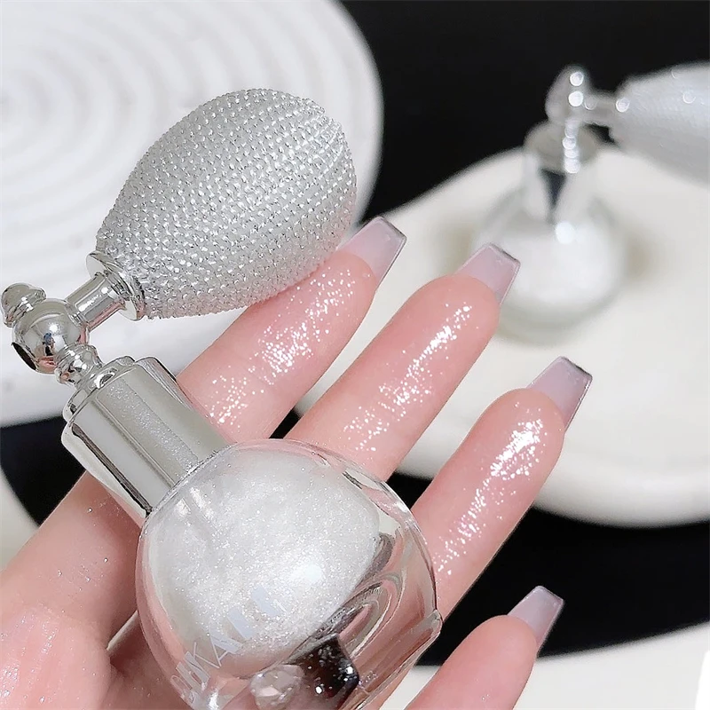 DIKALU Spray corporal de alto brilho Spray de pó flash corporal dourado de alto brilho para atingir flash multiuso