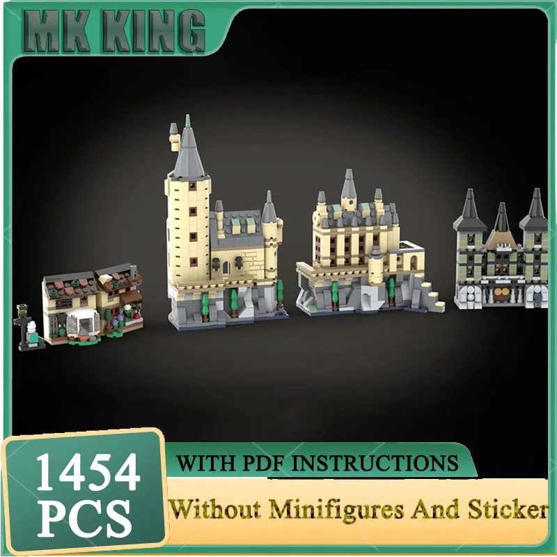 Berühmte Film Modell Moc Bausteine Film Set Architektur Modell DIY Montage Bau Stadt Street View Spielzeug Geburtstag Geschenk