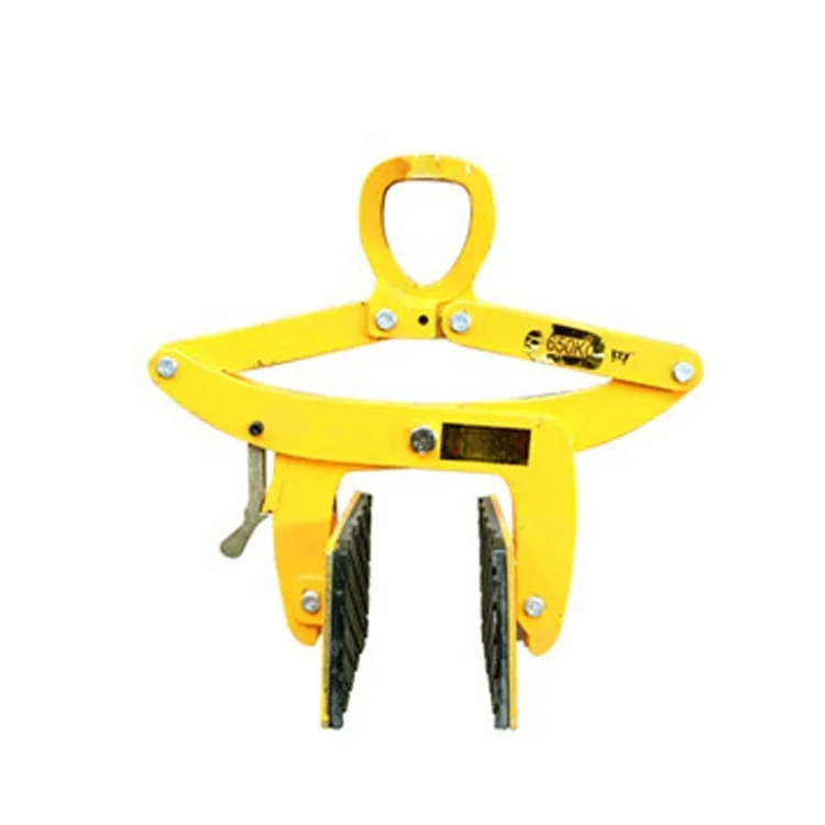 

New Hot Items Orange/Customized 650kg A Grade Steel Scissor clamp Stone Lifter Accessories