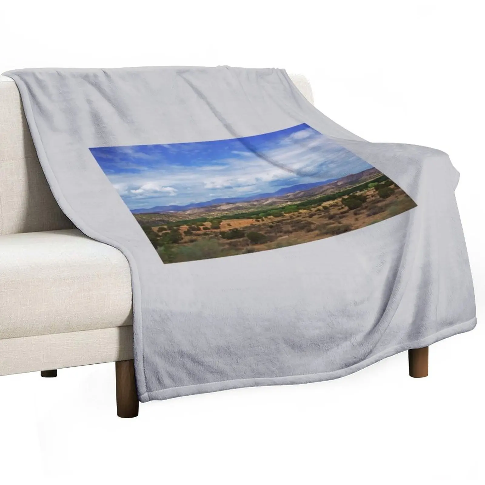 a wonderful Mexico landscape Throw Blanket Nap Comforter Blankets