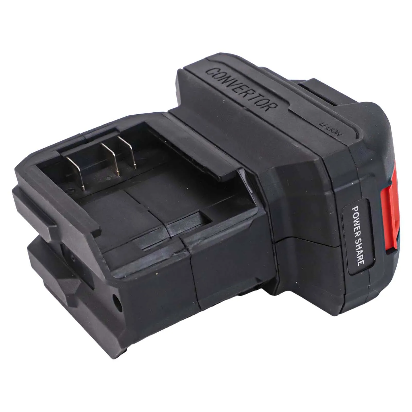 

Battery Adapter 2 In 1 Converter Power Tools 125*99mm Accessory Convenient Charging Secure Battery Installation