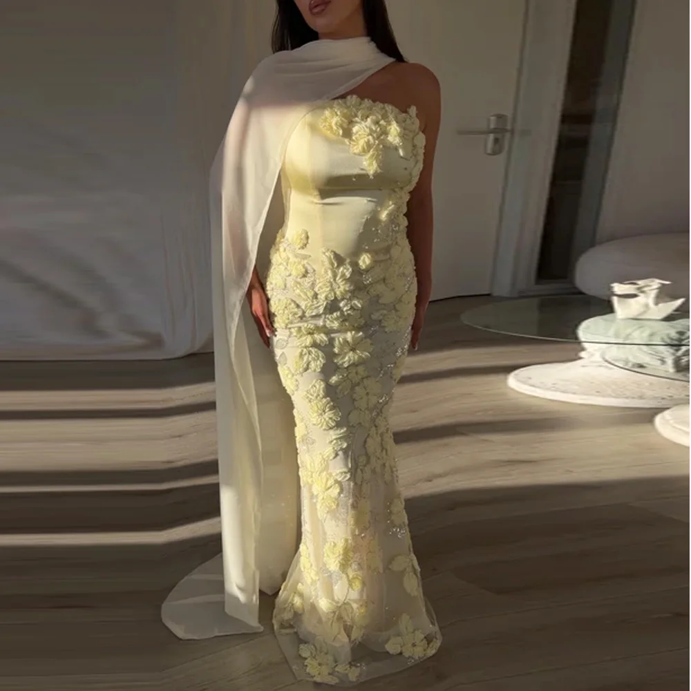 2026 Exquisite Mermaid Evening Gown – Luxury Appliqué Formal Evening Wear for Women (Customization Available)