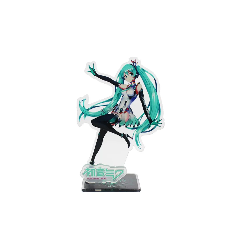 29 arten Hatsune Miku Anime Figur 16Cm Acryl Schlüssel Kette Ornamente Geschenke Anhänger Schnalle Zwei-Seitig Hatsune Miku modell SPIELZEUG Geschenk