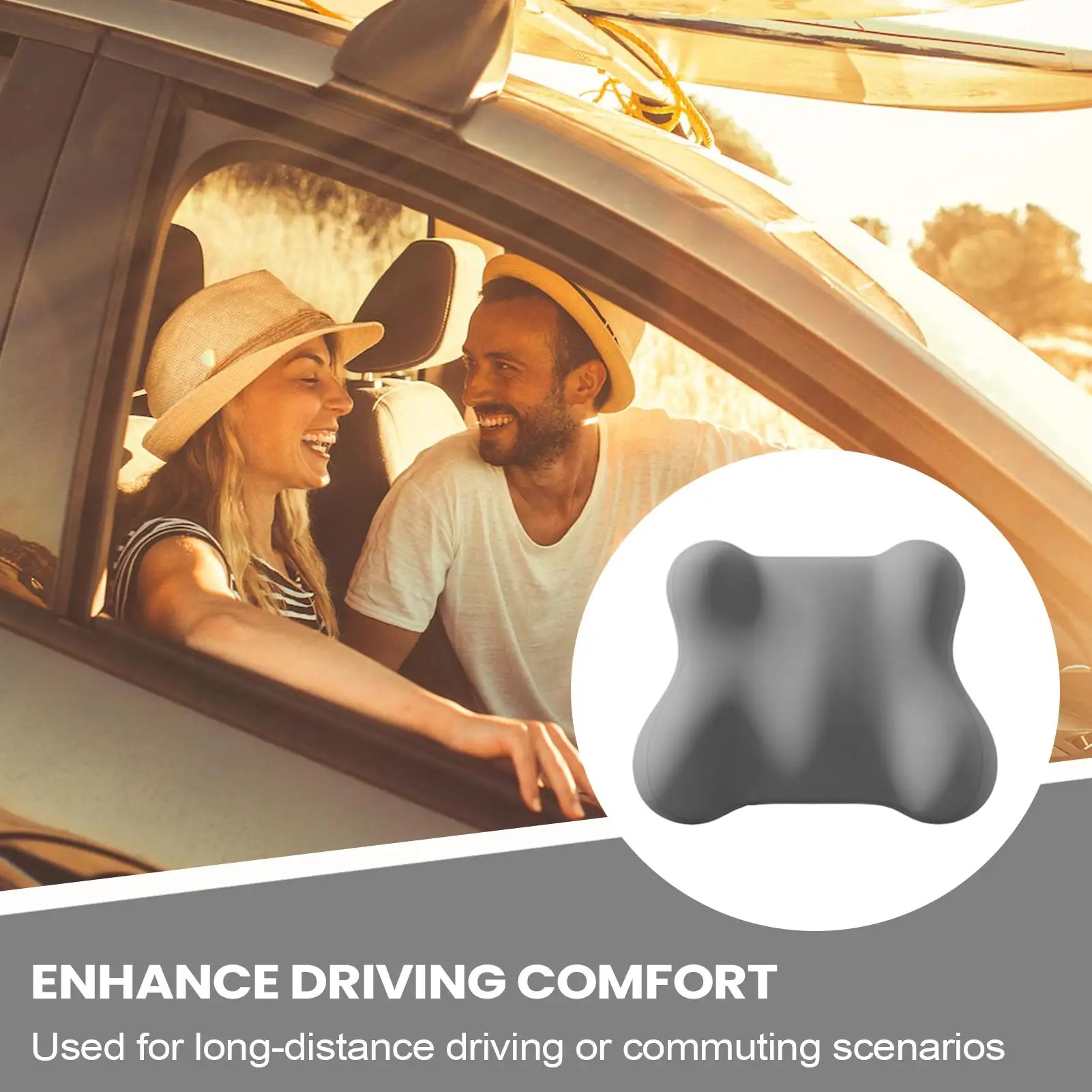 

Поясничная подушка для автомобильного сиденья, эргономичные аксессуары, автомобильная поддержка шеи и спины для водителей, офисный стол, диван, дорожное кресло